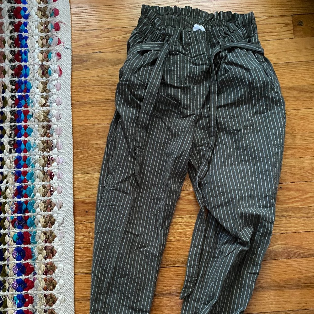 Sienna Sky Flowy High Rise pants